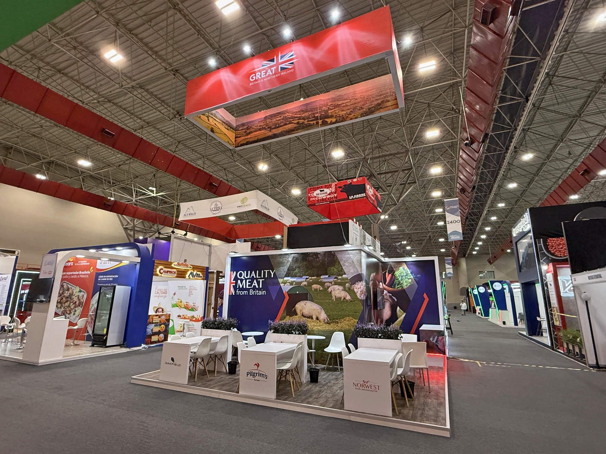 Stand AHDB en Expo Carnes y Lácteos Monterrey 2025